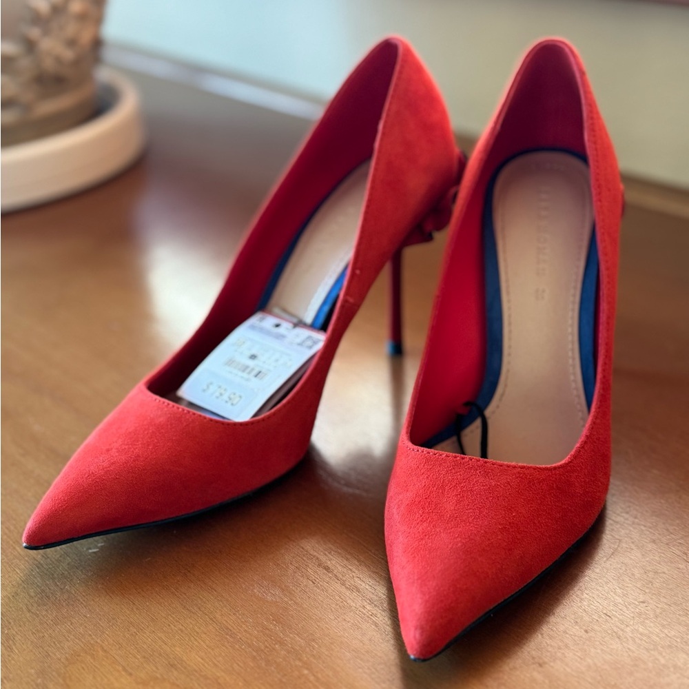 Zara Red Heels NWT | Size 38